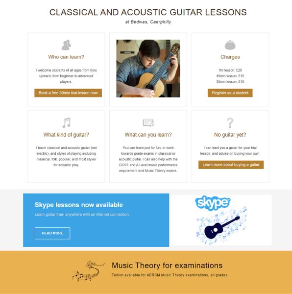 Callum Binns Guitar Tuition