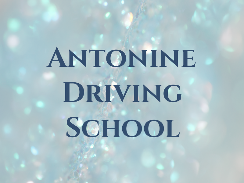 Antonine Driving School