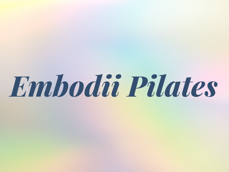 Embodii Pilates