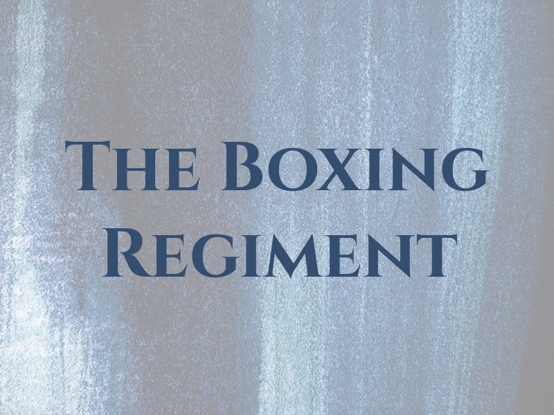 The Boxing Regiment