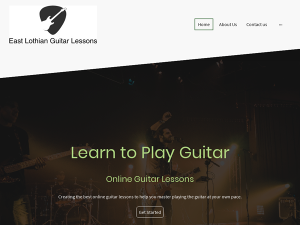 East Lothian Guitar Lessons