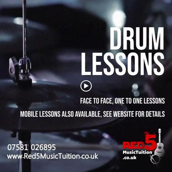 Red 5 Guitar & Drum Lessons