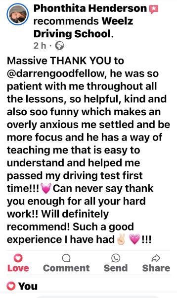 Weelz Driving School Blackpool