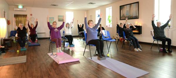 Chair Yoga by Linda Preston