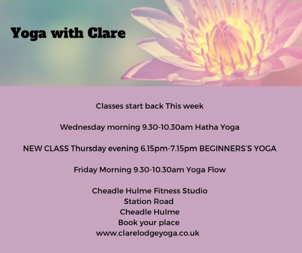 Clare Lodge Yoga