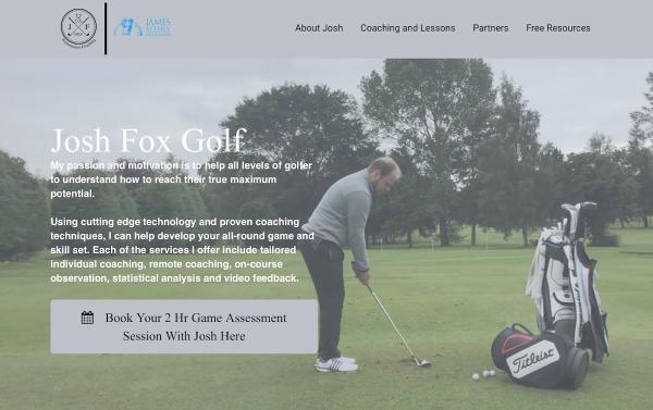 Josh Fox Golf Performance Coaching