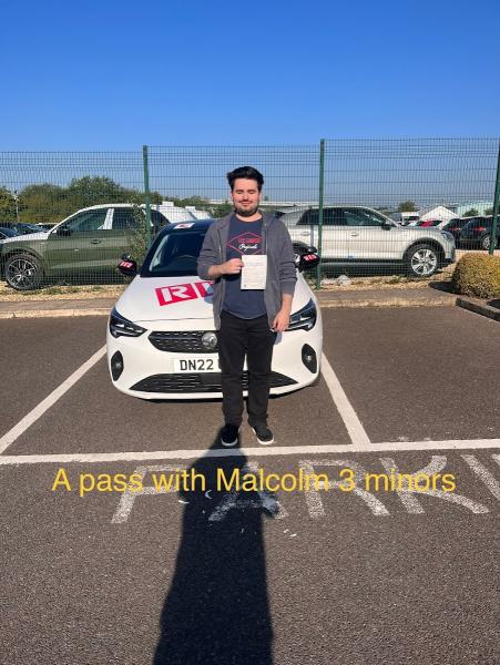 Malcolm Franchise Driving Instructor With Red Driving School