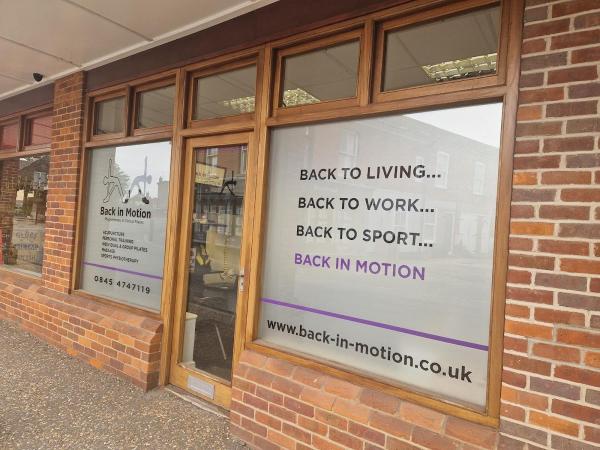 Back in Motion Aylsham