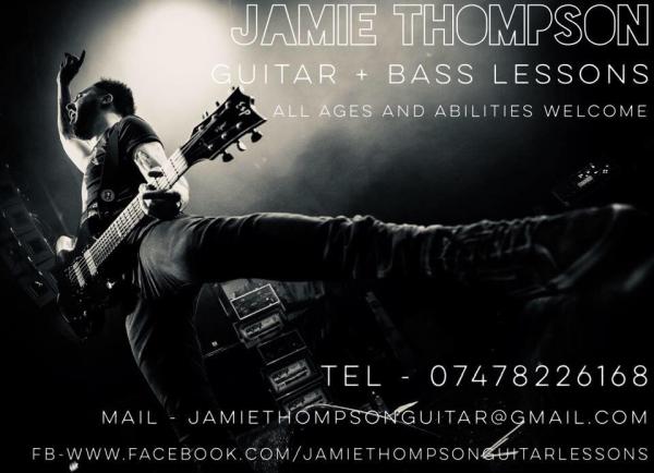 Jamie Thompson Guitar Lessons Rothwell Kettering