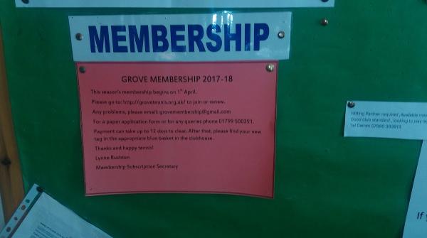 The Grove Tennis Club