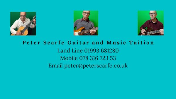 Peter Scarfe Guitar and Musictuition