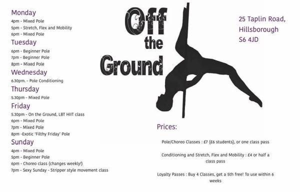 Off the Ground Pole Dance