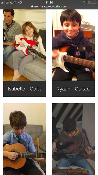 Nacho Guitar Lessons