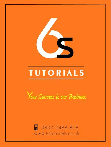 6 S Tutorials