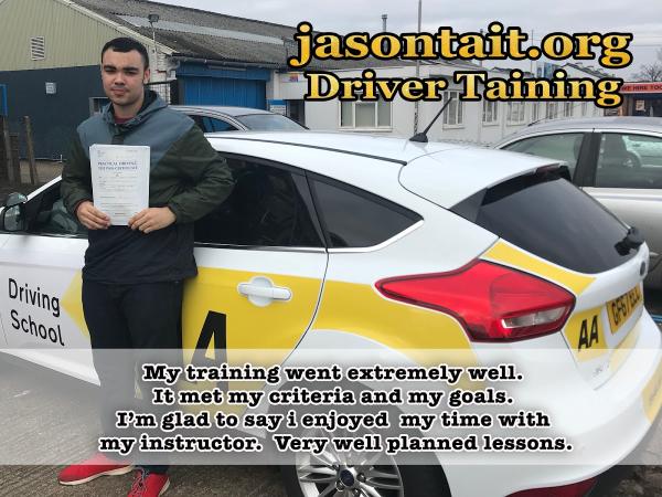 Jason Tait Driver Training