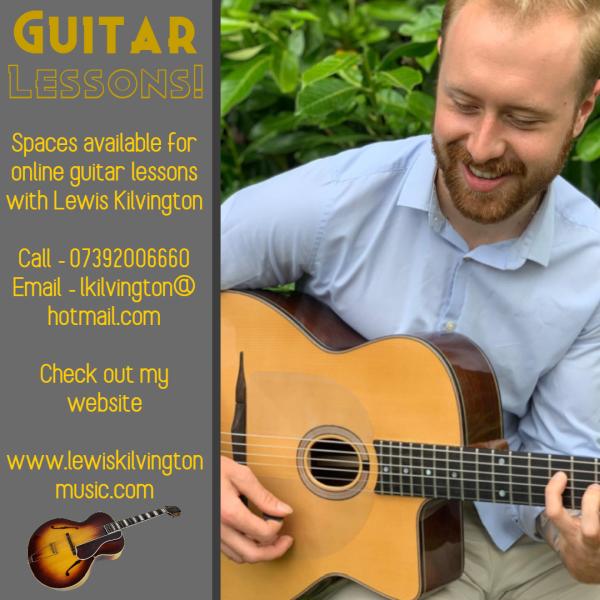 Lewis Kilvington Guitar Tuition