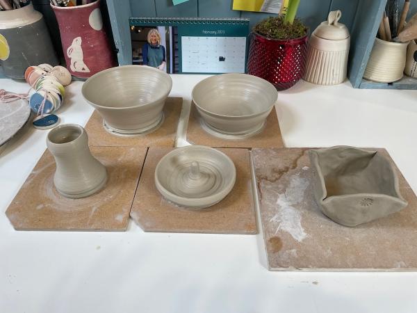 Baked Stone Pottery