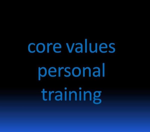 Core Values Personal Training