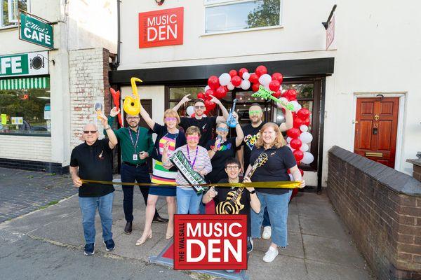 The Walsall Music den