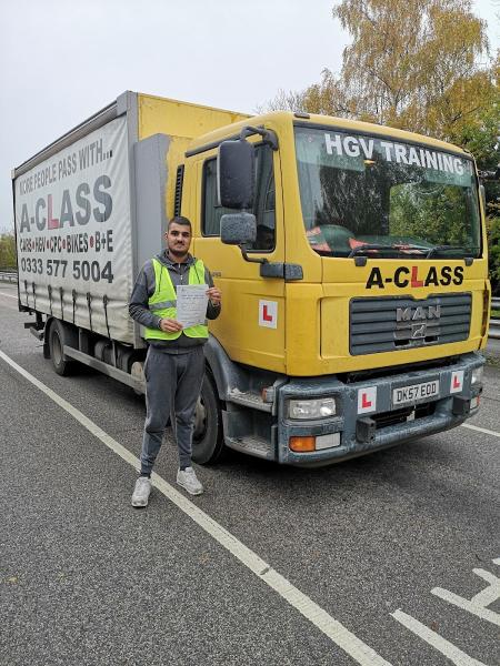 A-Class HGV Driving School