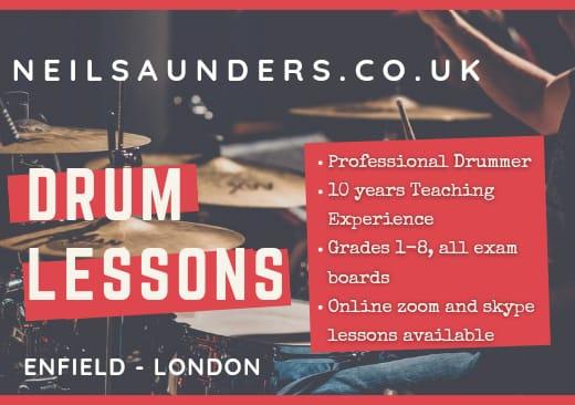 Neil Saunders Drum Lessons