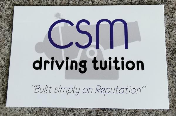 CSM Driving Tuition With Paul Marshall