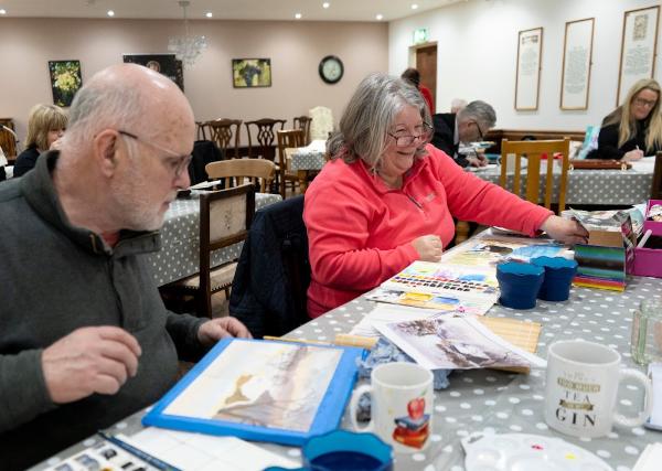 The Art Club at Halfpenny Green