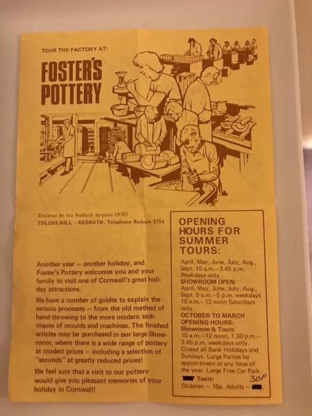 Fosters Pottery Ltd