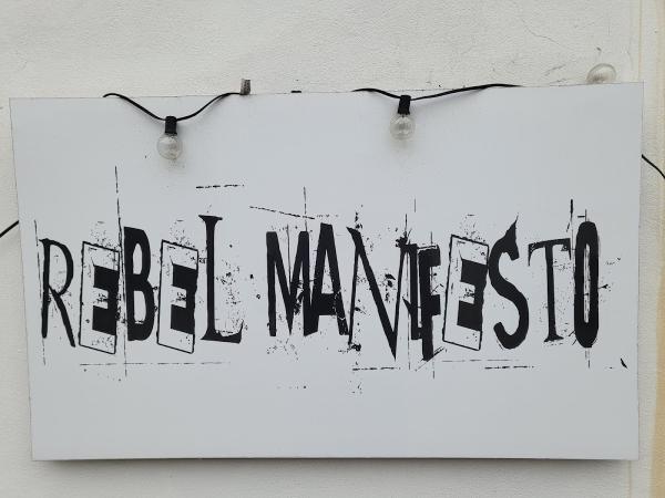 Rebel Manifesto Aerial