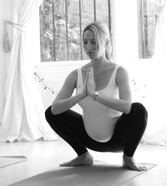 Heather Burns Pregnancy Yoga