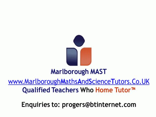 Marlborough Maths and Science Tutors