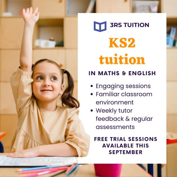 3Rs Tuition Maths English Science Gcse 11+ KS3 Primary Tutors