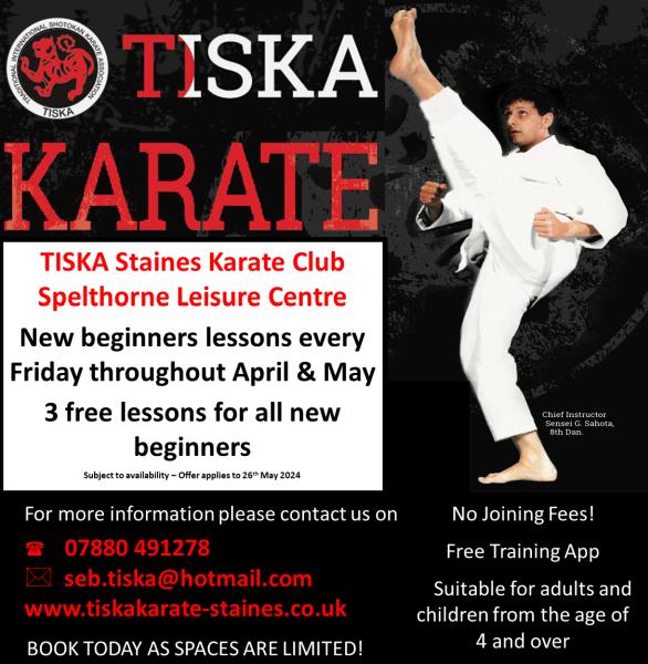 Tiska Staines Shotokan Karate Club