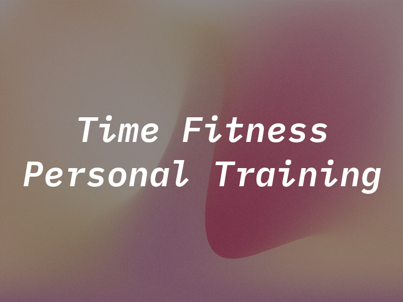 My Time Fitness Personal Training