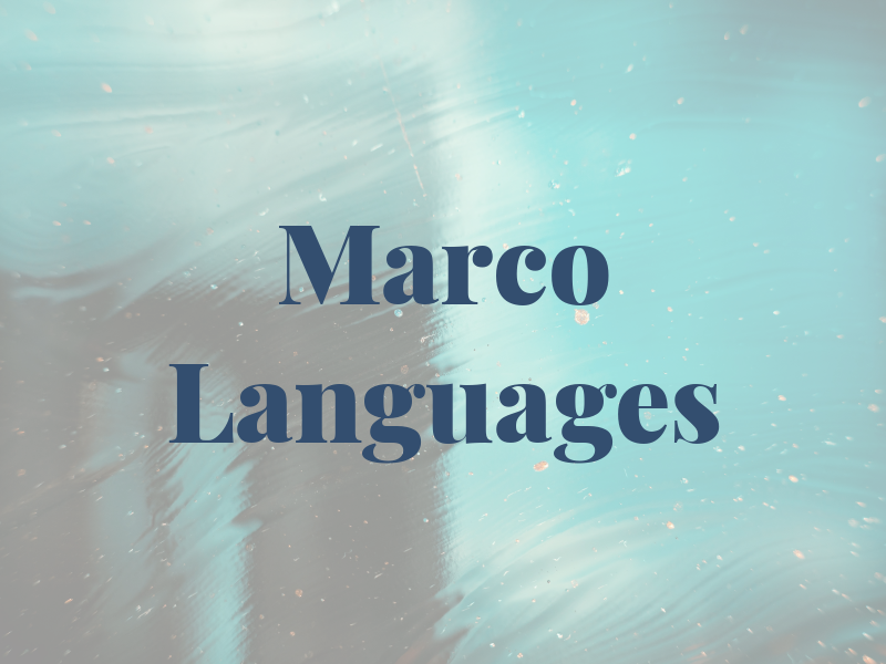 Marco Languages