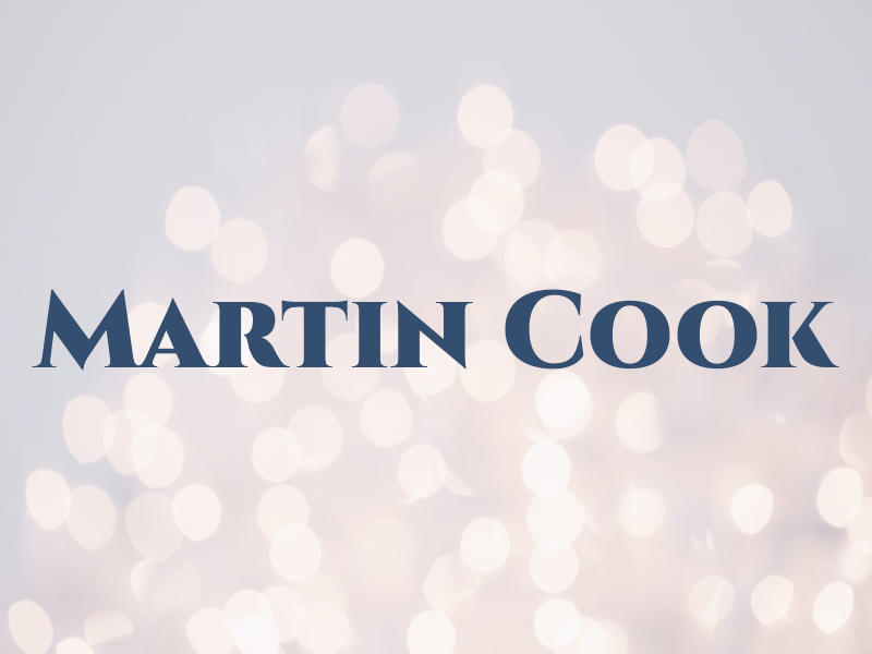 Martin Cook