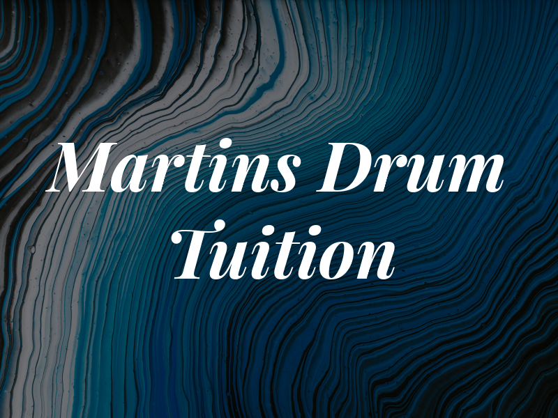 Martins Drum Tuition