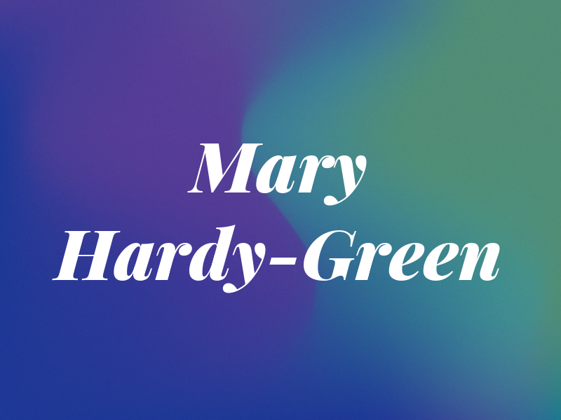 Mary Hardy-Green