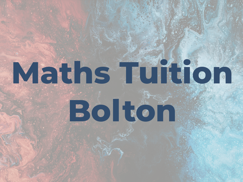 Maths Tuition Bolton