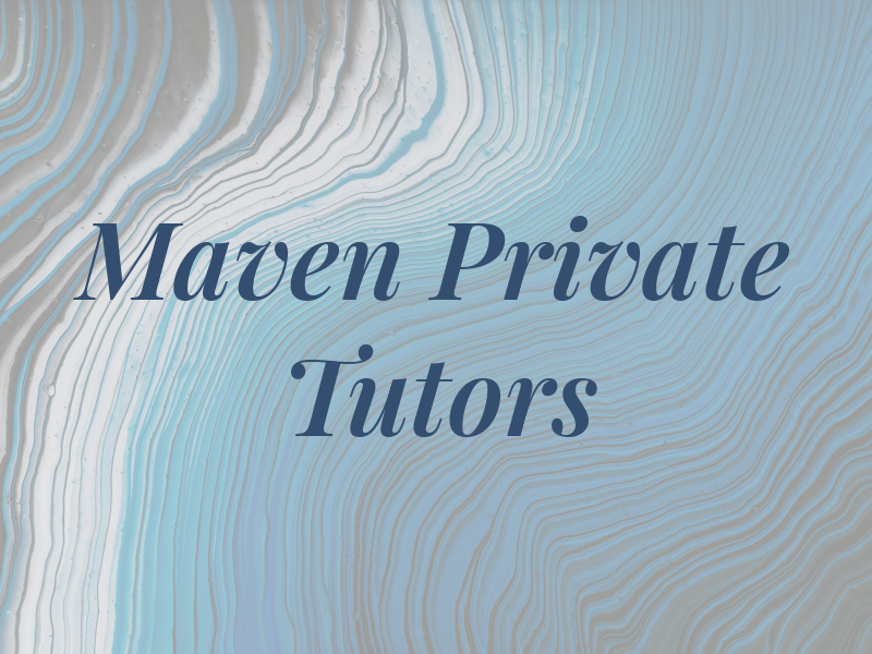 Maven Private Tutors