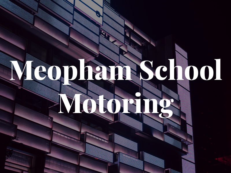 Meopham School Of Motoring