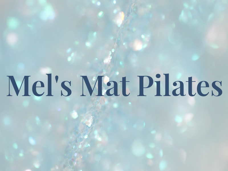 Mel's Mat Pilates