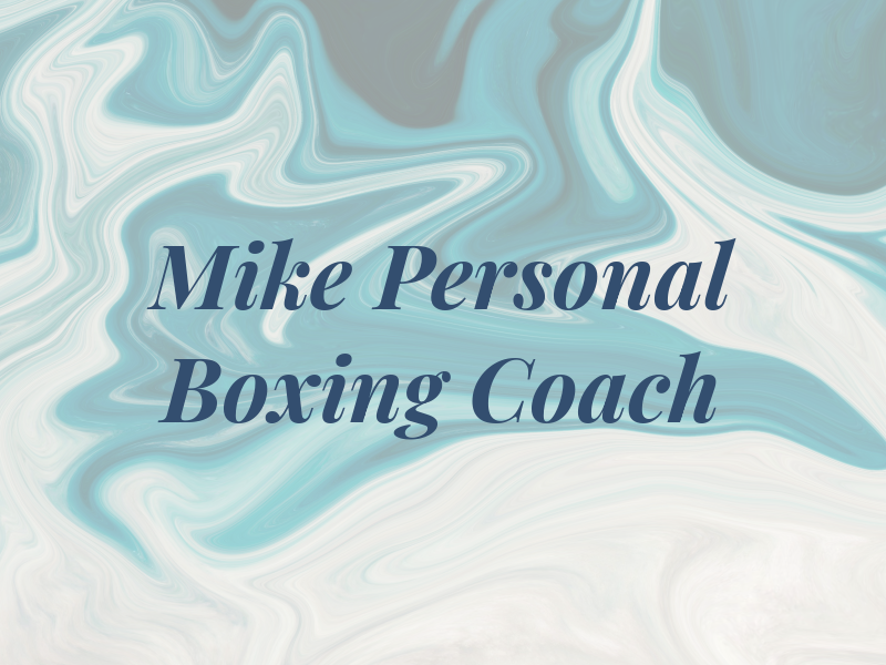 Mike Personal Boxing Coach