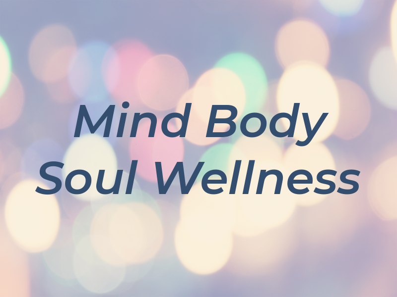 Mind Body Soul and Wellness