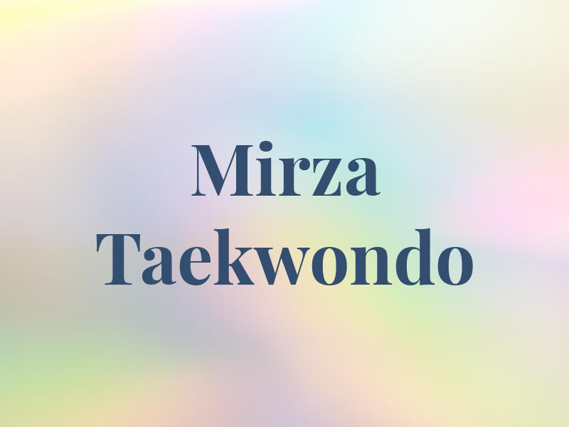 Mirza Taekwondo