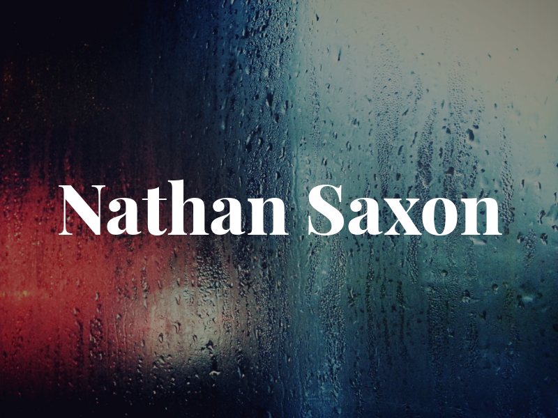 Nathan Saxon