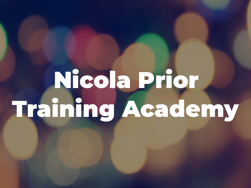 Nicola Prior Training Academy