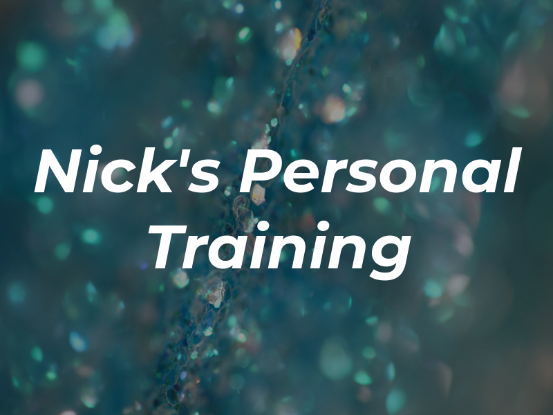 Nick's Personal Training