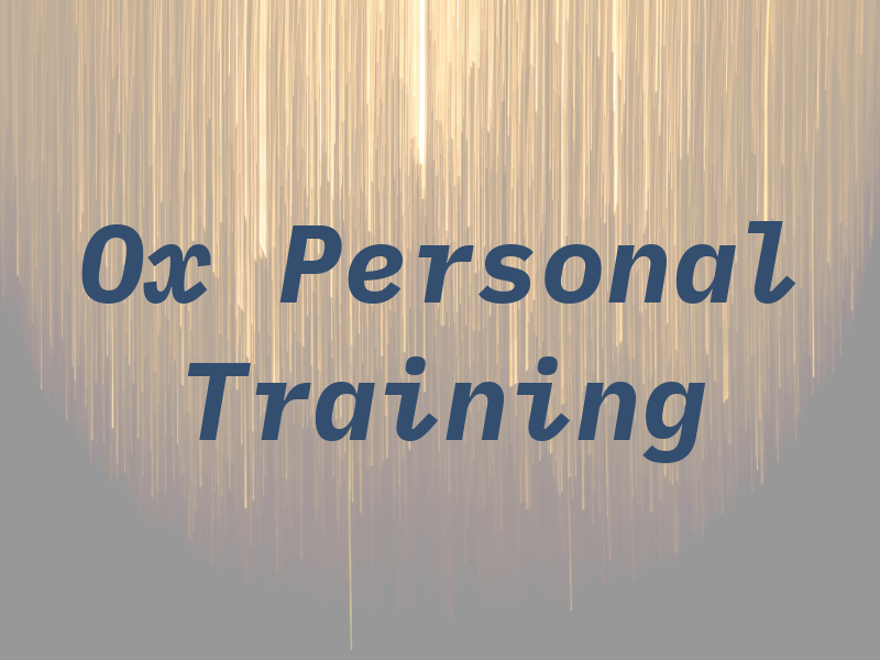 Ox Personal Training