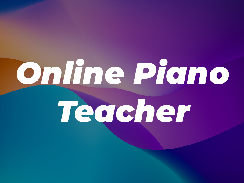 Online Piano Teacher